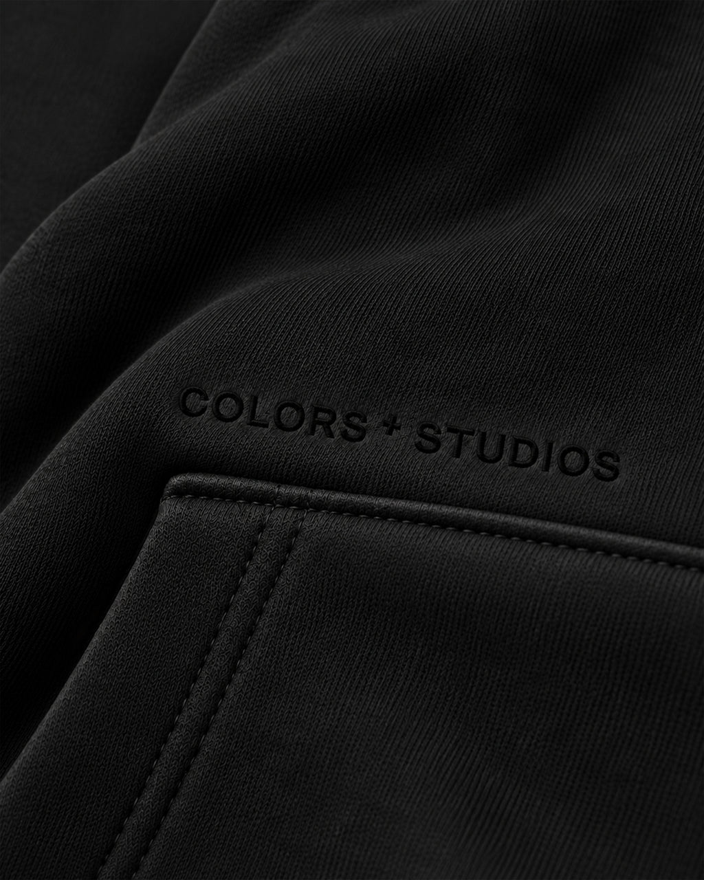 TEST_COLORSxSTUDIOS HOODIE - BLACK