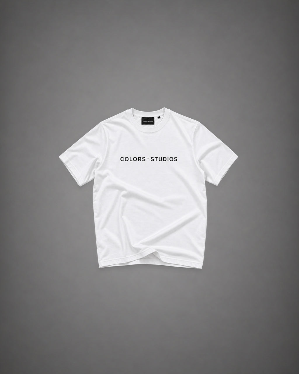 TEST_COLORSxSTUDIOS T-SHIRT - WHITE