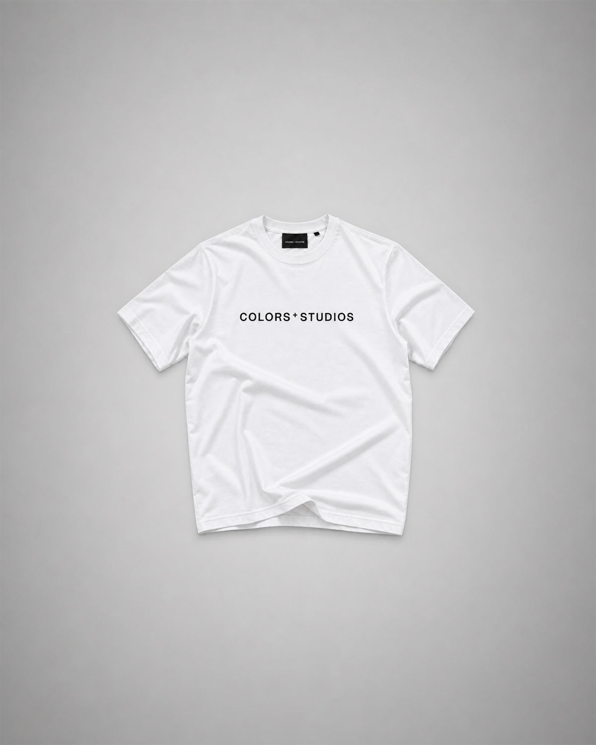 TEST_COLORSxSTUDIOS T-SHIRT - WHITE