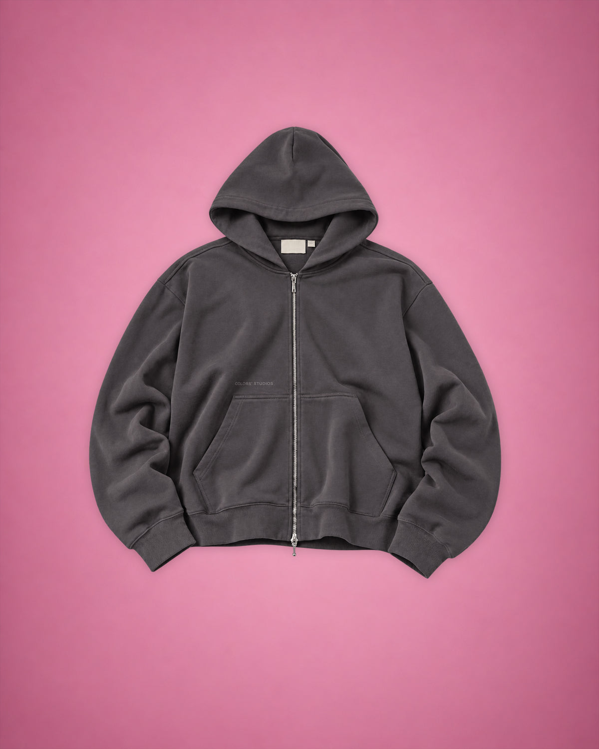 BASELINE 2.0 ZIP HOODIE - ANTHRACITE