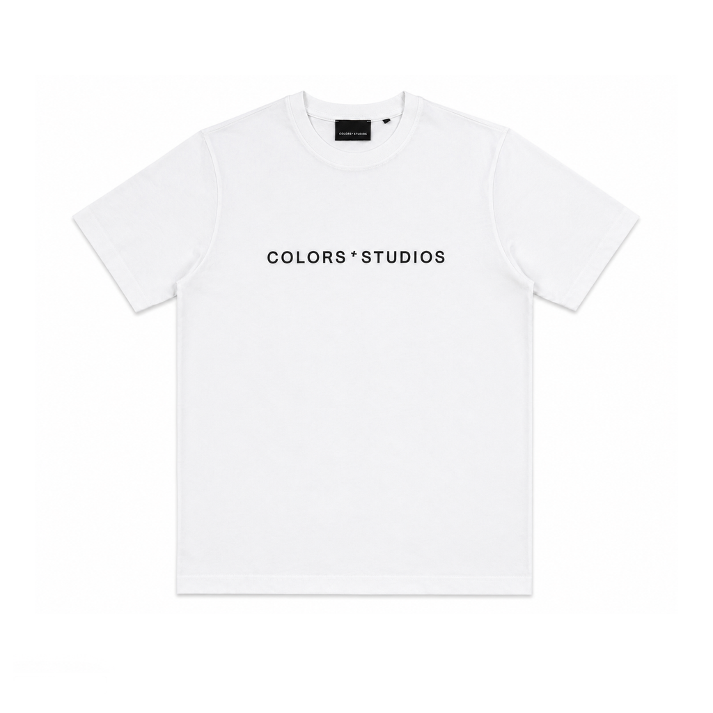 COLORSxSTUDIOS T-SHIRT - WHITE